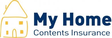Myhome Insurance Logo Blue Yellow